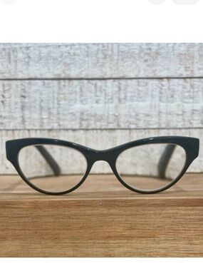 GUESS GU2285 Black Modified Oval Cat Eye Full Rim Saddle Bridge FRAMES 50-17-135